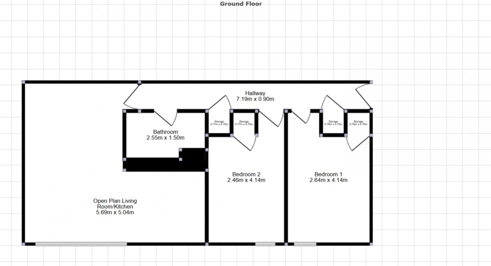 Floorplan for Ashtree House, 3 Claremont Road, Newcastle upon Tyne, Tyne and Wear, NE2