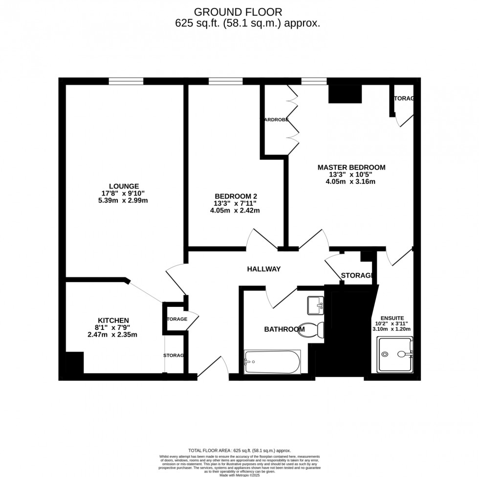 Floorplan for Citygate, Bath Lane, Newcastle upon Tyne, Tyne and Wear, NE1