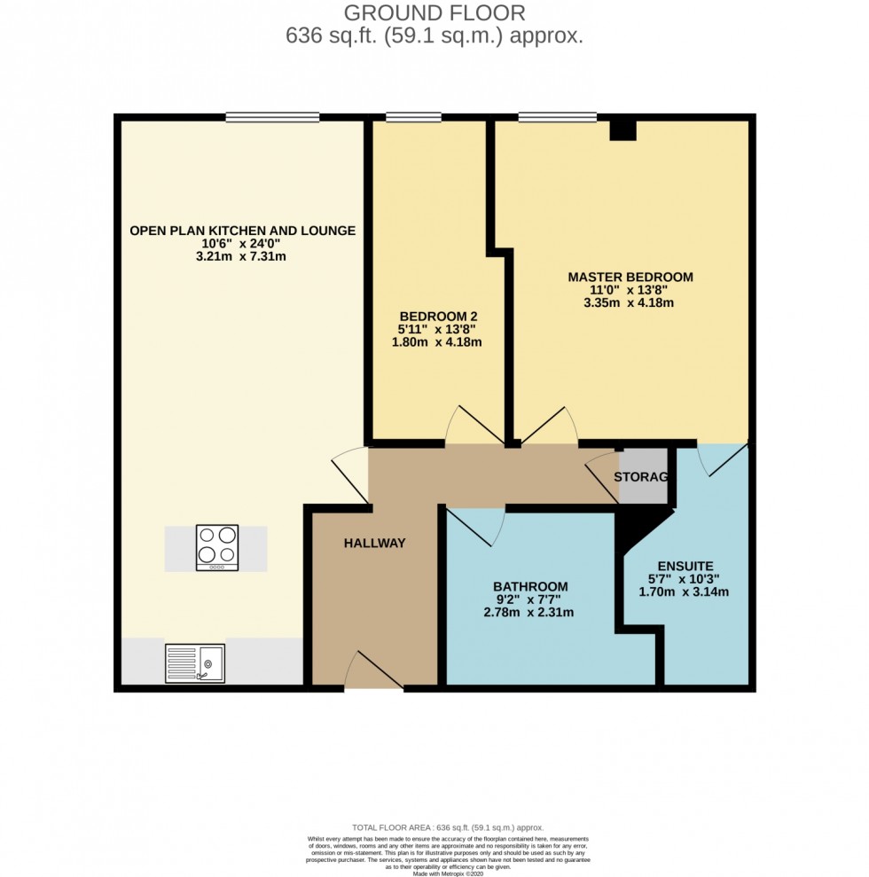 Floorplan for Citygate, Bath Lane, Newcastle upon Tyne, Tyne and Wear, NE1